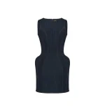 Платье джинсовое мини