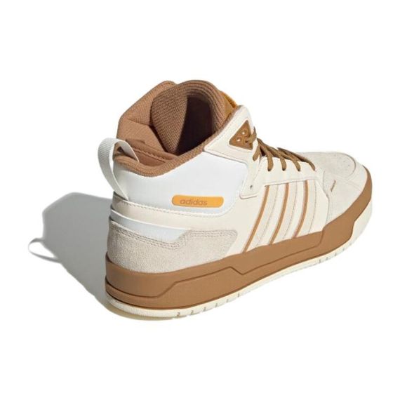 Кроссовки ADIDAS NEO 100DB MID для скейтборда MID Tops Серый белый коричневый Унисекс