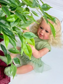 Кукла Реборн виниловая 55см (FA-037A1)