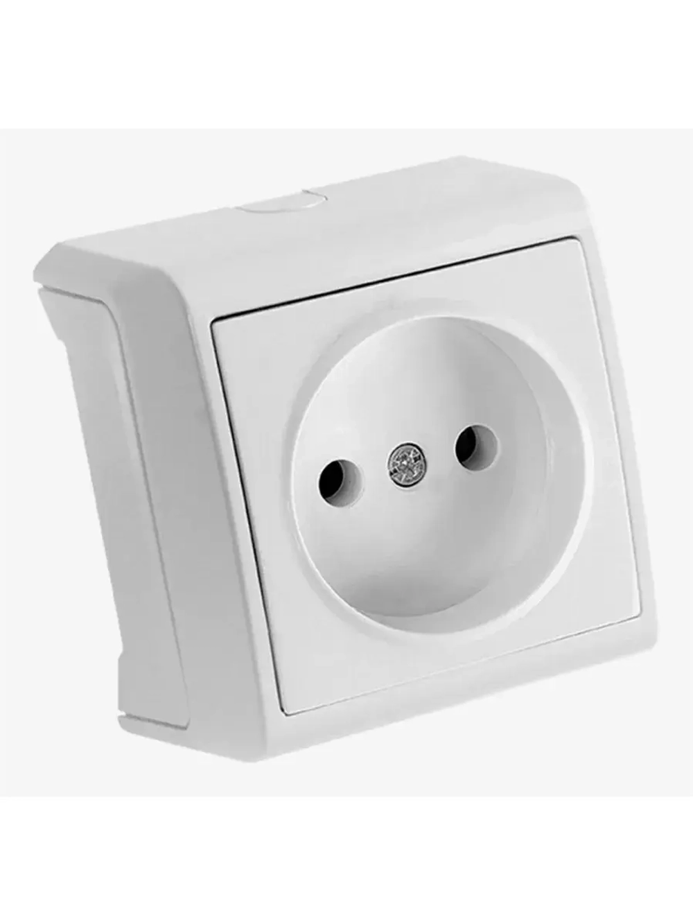 Розетка 1-местная без заземления белая VIKO VERA 90681007