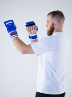 Перчатки для мма Reyvel PRO Training (синий)