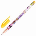 Ручки гелевые ЮНЛАНДИЯ, НАБОР 6 ЦВЕТОВ, БЛЕСТКИ, корпус с печатью, узел 0,7 мм, линия письма 0,5 мм, 142802