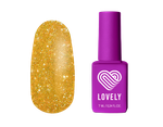 Гель-лак со светоотражающими частицами Lovely, оттенок манго, 7 ml