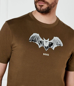 Футболка Te_Spiderbat BOSS ORANGE - хаки(50534924)