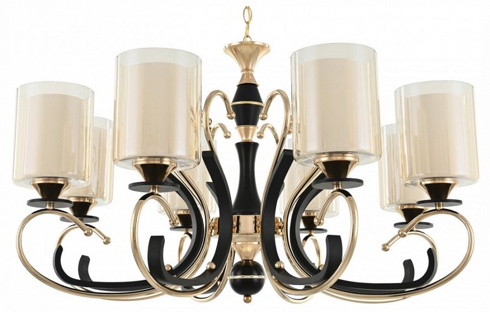 Подвесная люстра Arte Milano Florentia-2237 302237/8 Bk/Gd