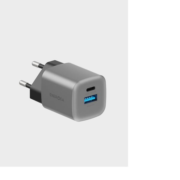 Сетевое зарядное устройство Energea AmpCharge 35W, Темно-серый | Gunmetal