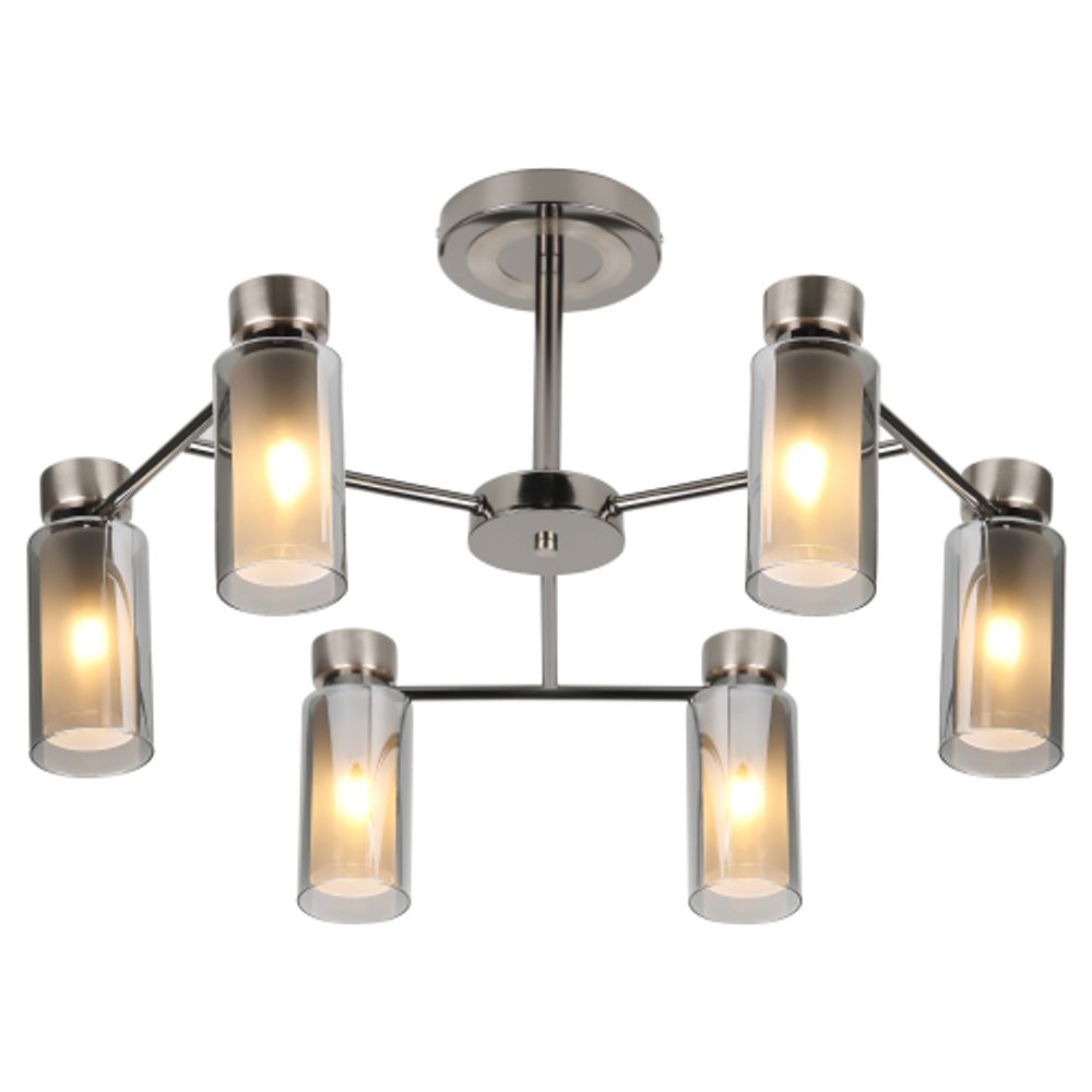 Люстра Rivoli Klara 3099-306 6 * Е14 15 Вт модерн | Модерн