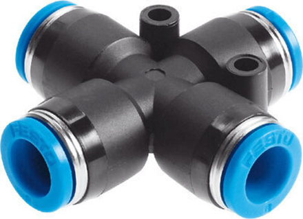 QSX-10 Х-образное соединение с цанговыми зажимами