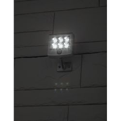 ERAFS024-07 ЭРА Прожектор с датчиком движения c выносной солнечной батареей, 6LED,150lm