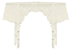 Кружевной пояс Freesia с пажами для чулок