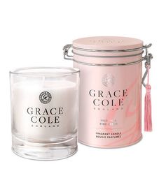 Дикий инжир и розовый кедр свеча ароматическая, Grace Cole