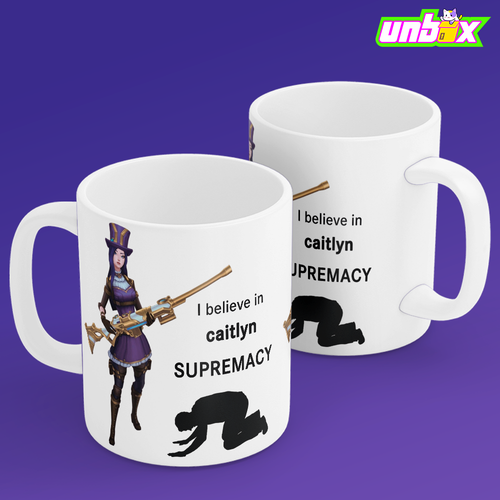 Кружка Caitlyn supremacy Кейтлин League Of Legends