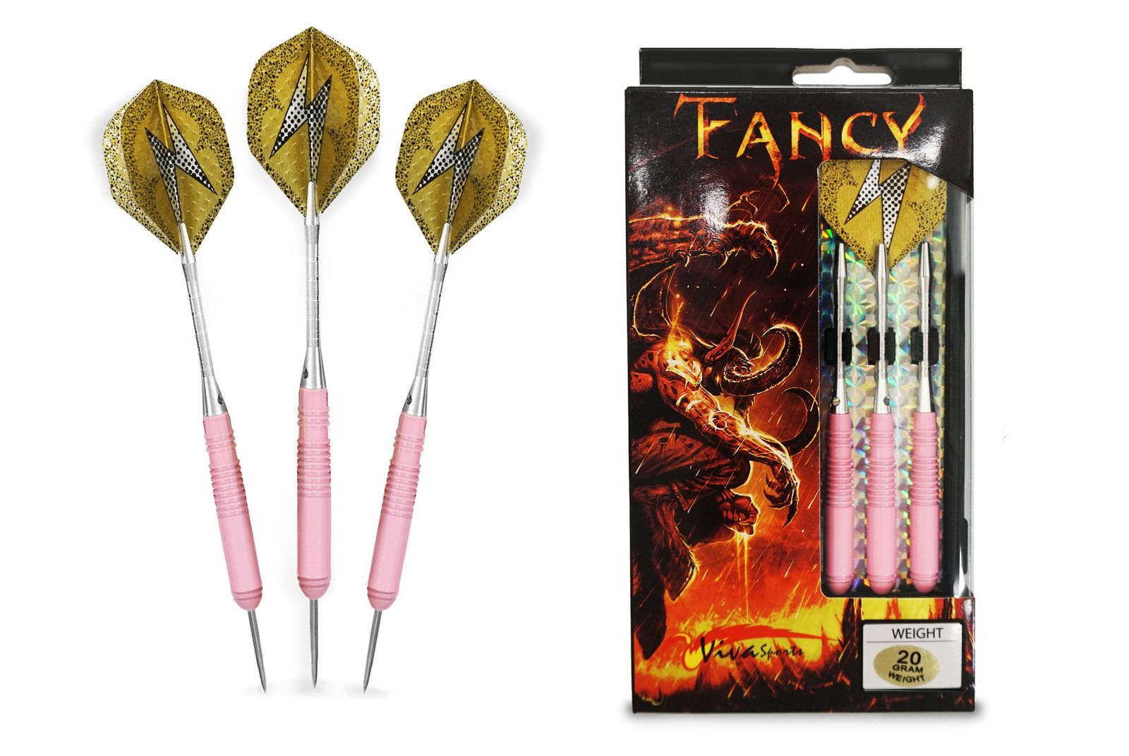 Комплект дротиков FANCY Латунь 20 GM фото №3