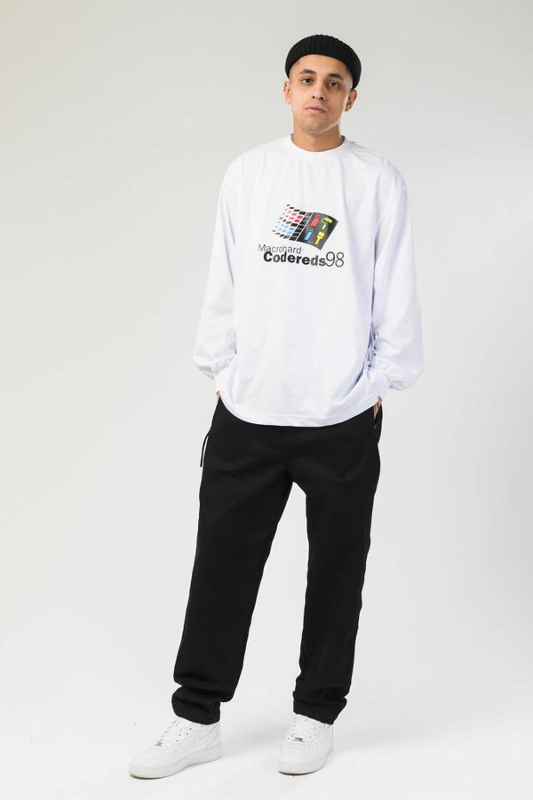 Лонгслив Macrohard Oversleeve Белый - фото 3