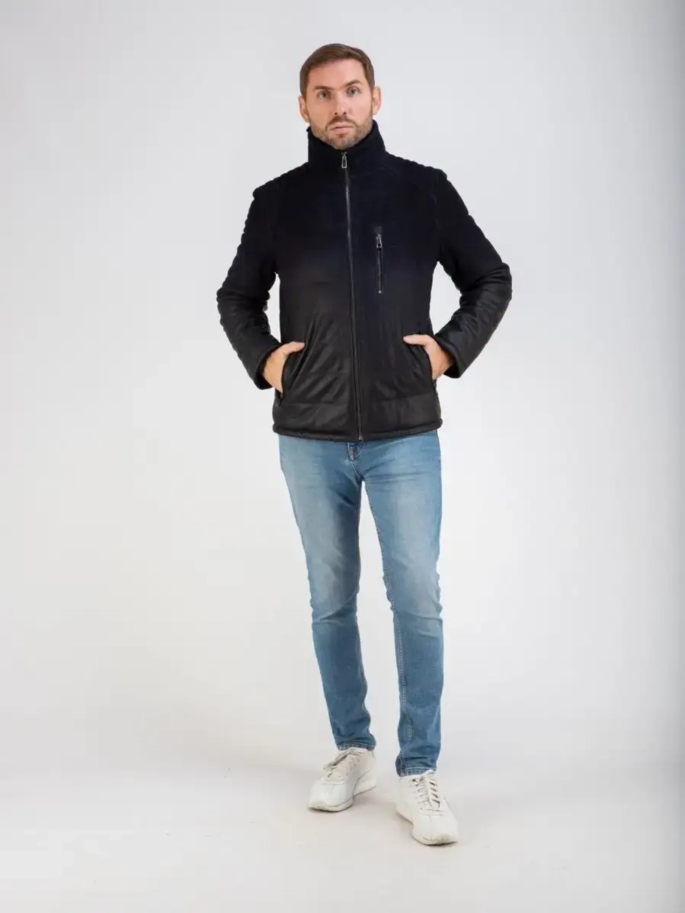 Куртка из натуральной кожи и замша Турция