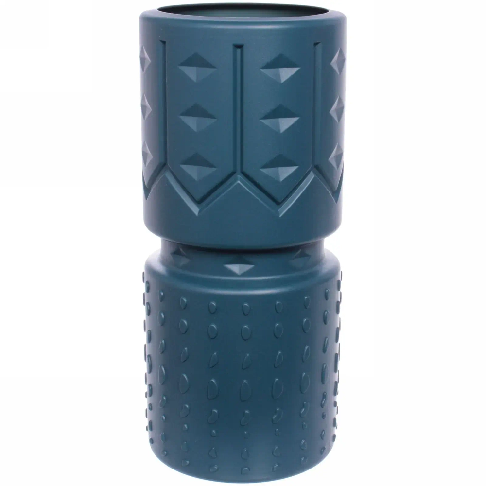 Ваза из пластика «Marlen-Софи» 3л 27,5*12см цвет синий