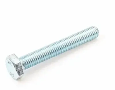 Болт М8х45 DIN 933 с шестигранной головкой, оцинкованный