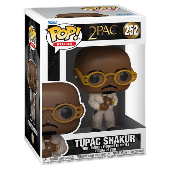 Фигурка Funko POP! Rocks 2PAC Tupac Shakur Loyal to the Game (252) 56738 / Фигурка Фанко ПОП! в виде рэпера Тупак