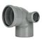 Отвод TEBО для внут. канал. с выходом (правый) 110/50 87гр. сер. арт. 013021302 (1/10)