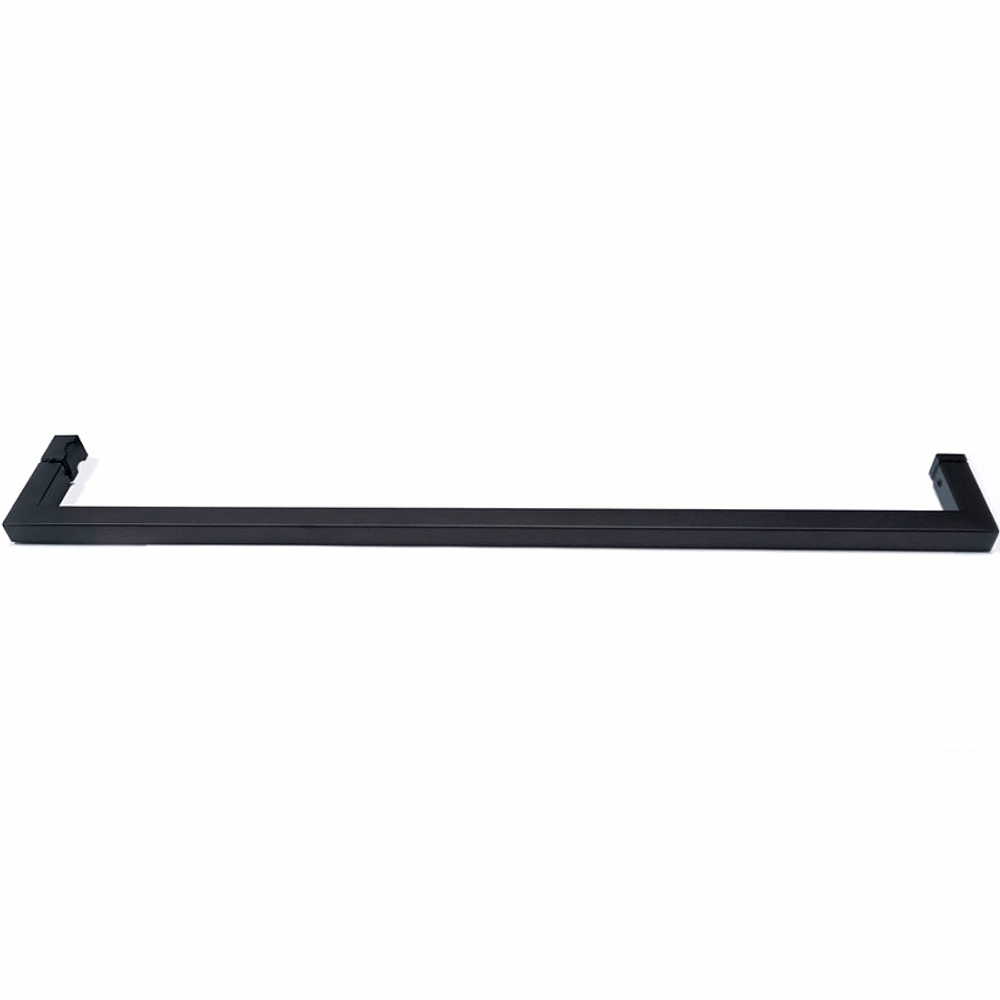 Душевой уголок Abber Schwarzer Diamant 130x85 AG30130BH-S85B-S85B профиль Черный стекло прозрачное