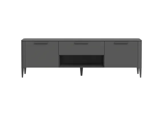 Тумба Type под ТВ ширина 180 см (темно-серый)