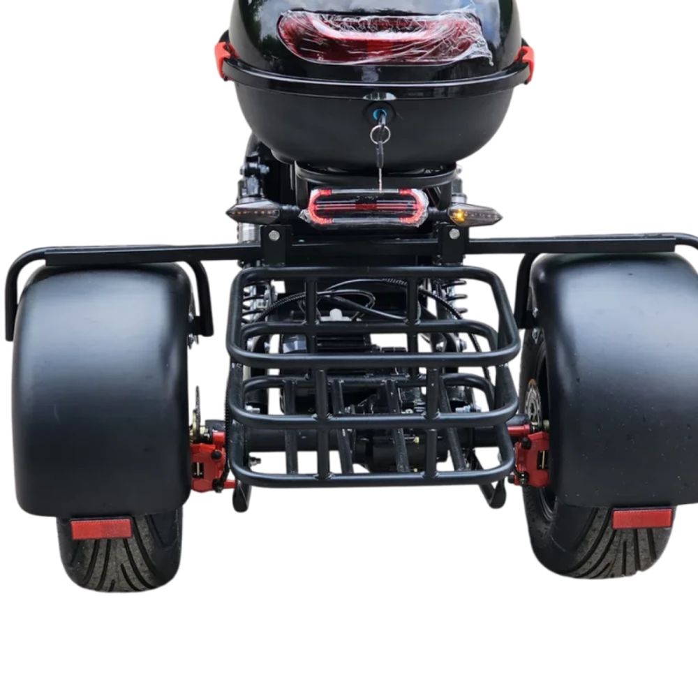 Электроскутер трехколесный CITYCOCO GT X11 TRIKE 2023 Черный