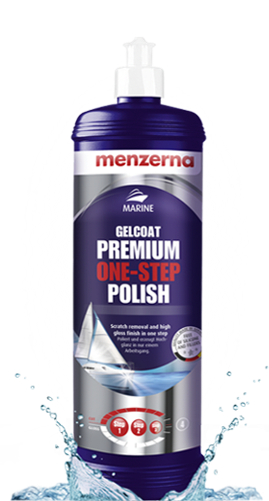 Паста полировальная одношаговая Gelcoat Premium One-Step Polish Menzerna