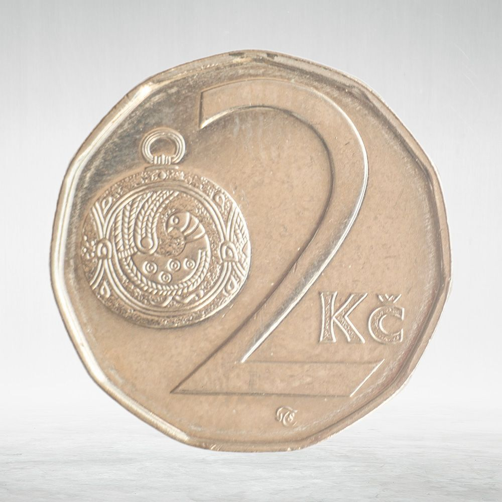 Czech Republic, 2 Koruny, 2017, AU
