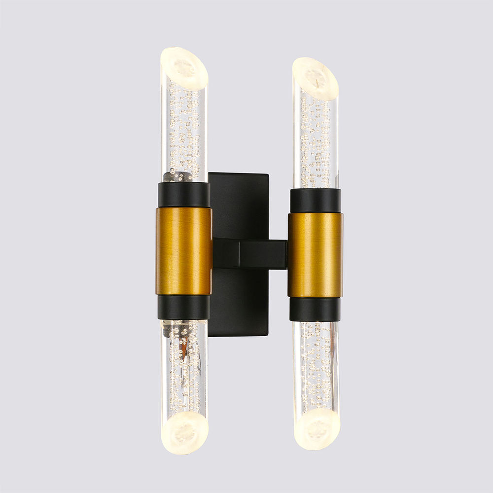 Настенный светильник MB18001040-4A gold/black