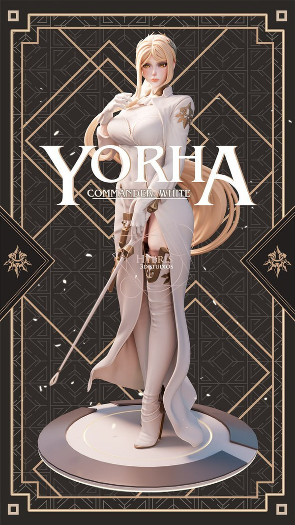 Yorha Commander White Фигурка