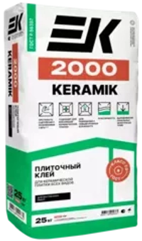 Клей для керамической плитки ЕК 2000 Keramik С0 (25кг)