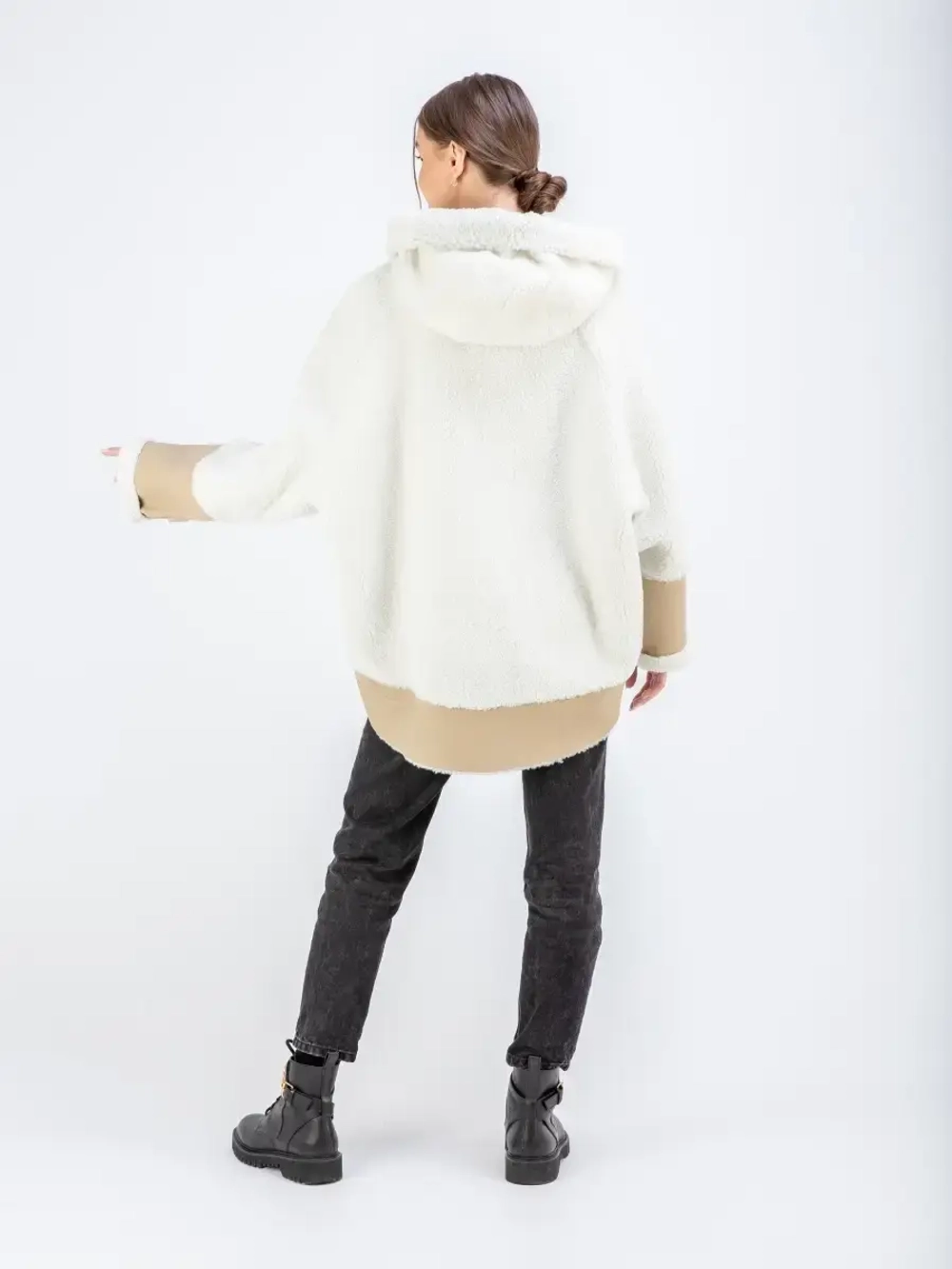 Шуба женская натуральная овчина Турция