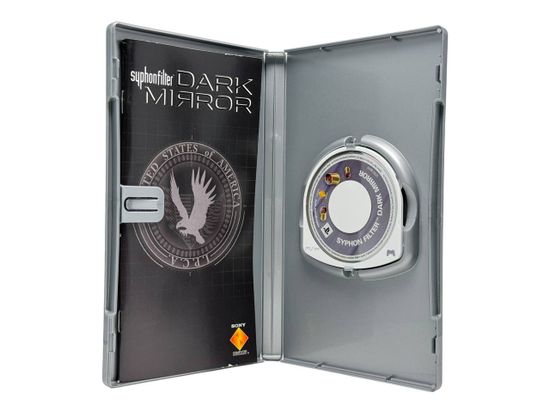 PSP Platinum Syphon Filter Dark Mirror (Б/У, Английская версия, UCES-00310)