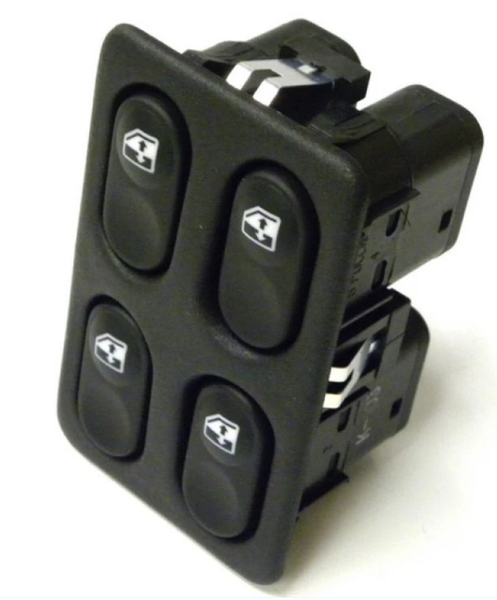 Клавиша-Блок управления стеклоподъемниками (4 клавиши) для а/м ВАЗ, ГАЗ 210809 #18.3763