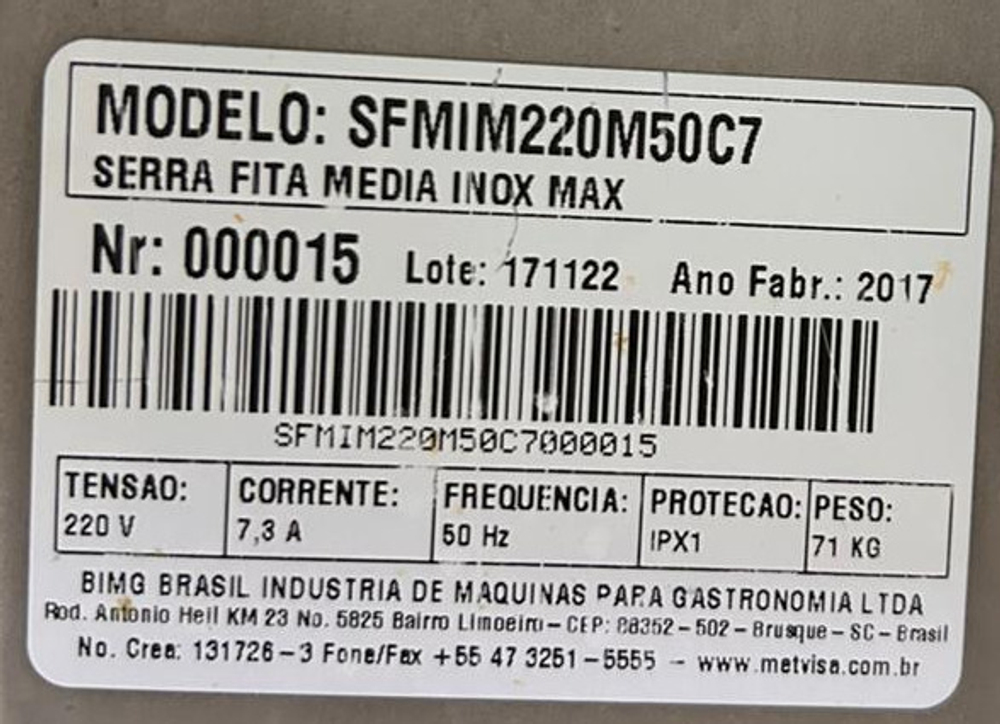 Пила Bimg SFMIM250M50C7