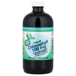 World Organic, жидкий хлорофилл с мятой и глицерином, 100 мг, 474 мл (16 жидк. унций)