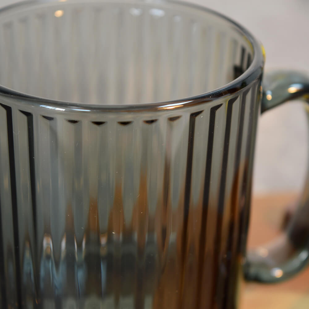 Кружка "Вертикаль" 320мл чайная, графит