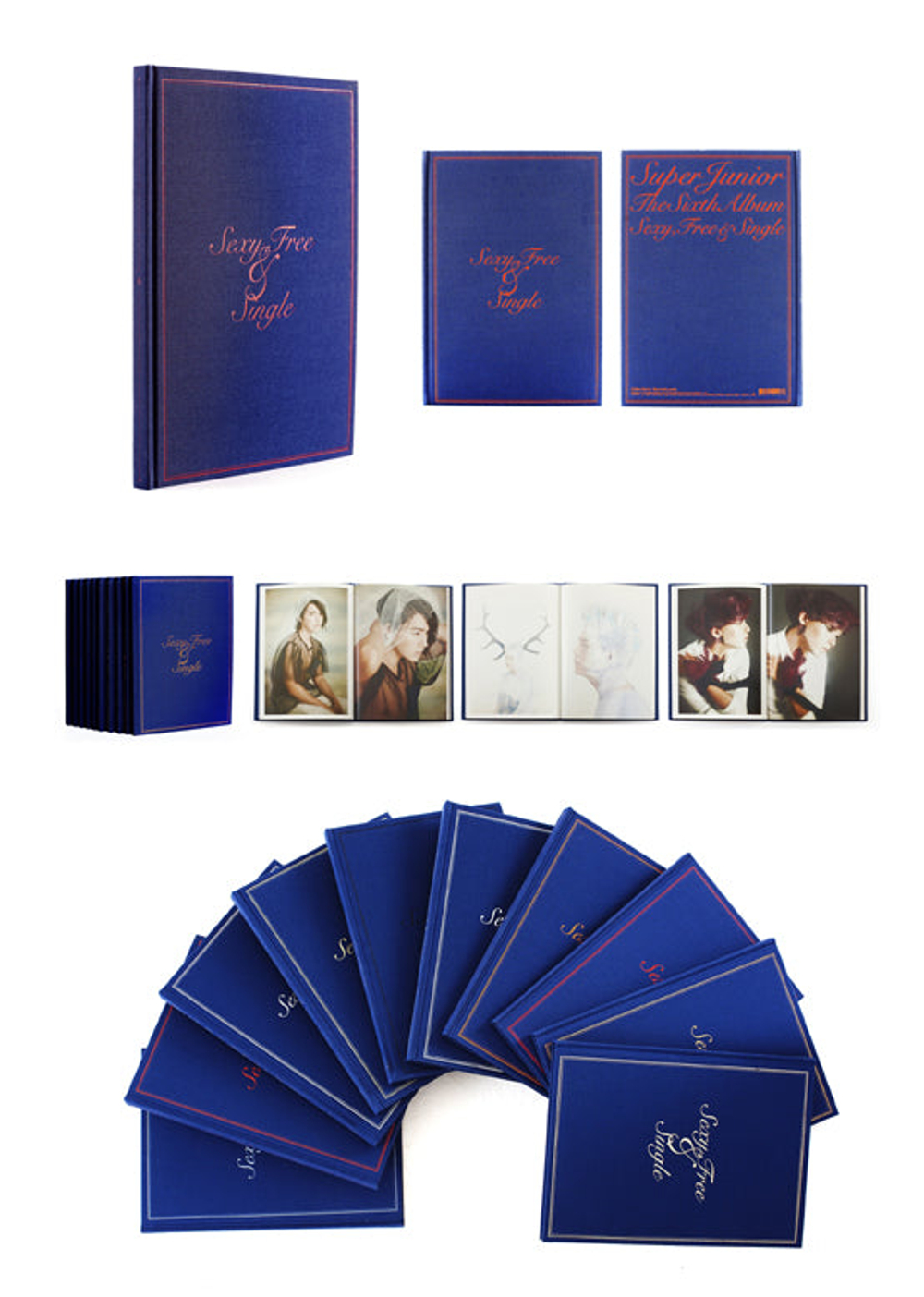 Альбом SUPER JUNIOR - SEXY, FREE & SINGLE 6th Album A Type