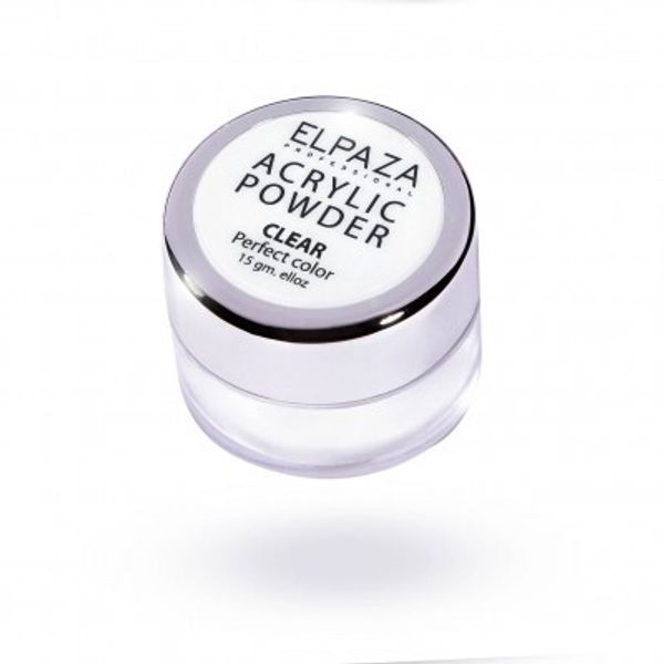 Акриловая пудра Elpaza Acrylic Powder Clear 15gm