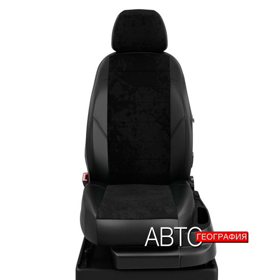 Чехлы на сиденья Renault Scenic II Grand (2003-2009) из алькантары