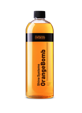 Shine Systems OrangeBomb Shampoo – автошампунь для ручной мойки, 750 мл