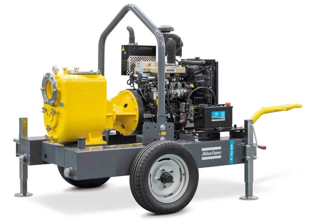 Дизельная мотопомпа R150 WP FKL10 G11 TRAILER