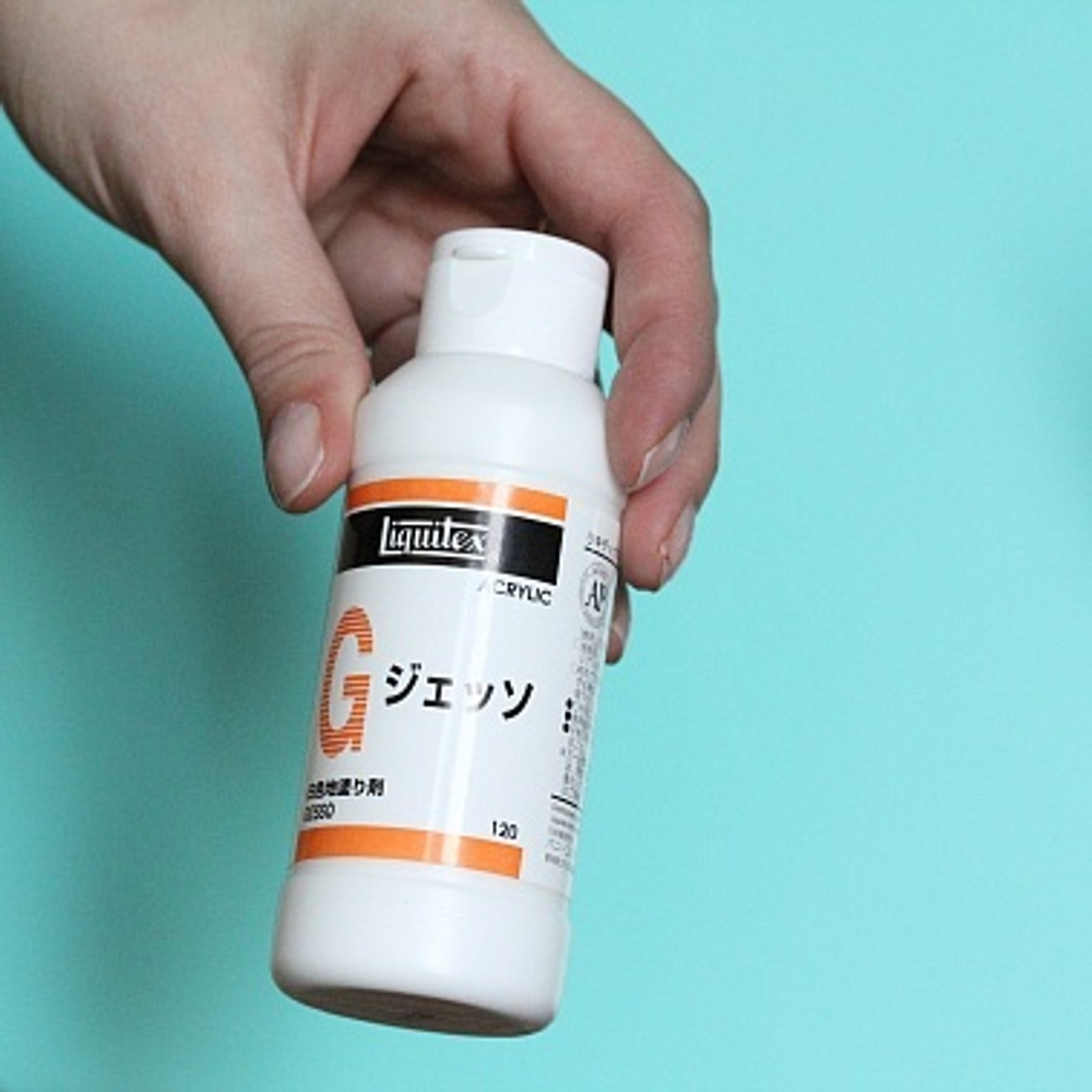 Краска акриловая Гессо Gesso (белая)