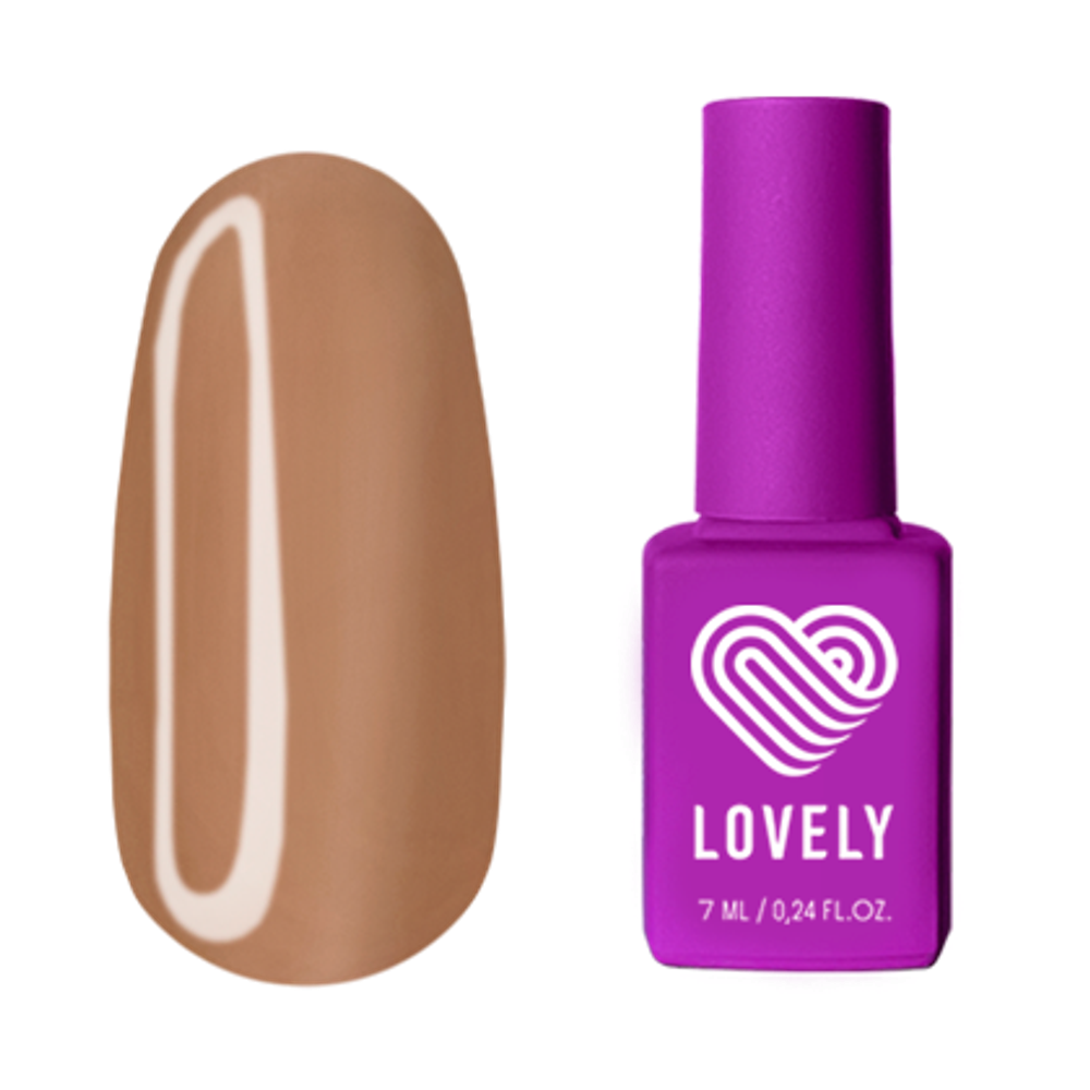 Гель-лак Lovely, коллекция Vitrage Nude, № VN05, 7 ml