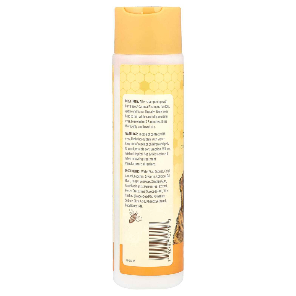 Burt's Bees, Овсяный кондиционер для собак с коллоидной овсяной мукой и медом, 296 мл (10 жидк. унц.)