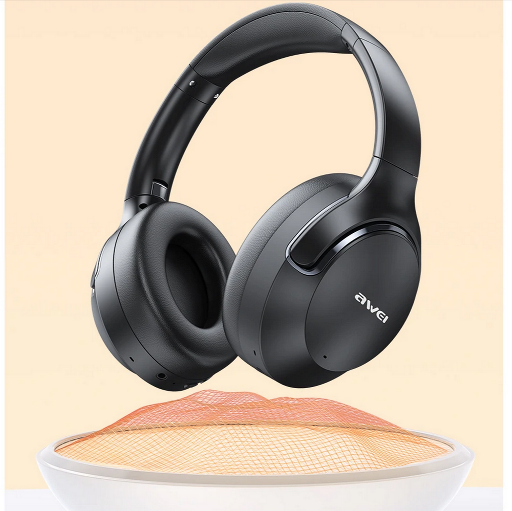 Наушники беспроводные Awei AT2 ANC Stereo, складные