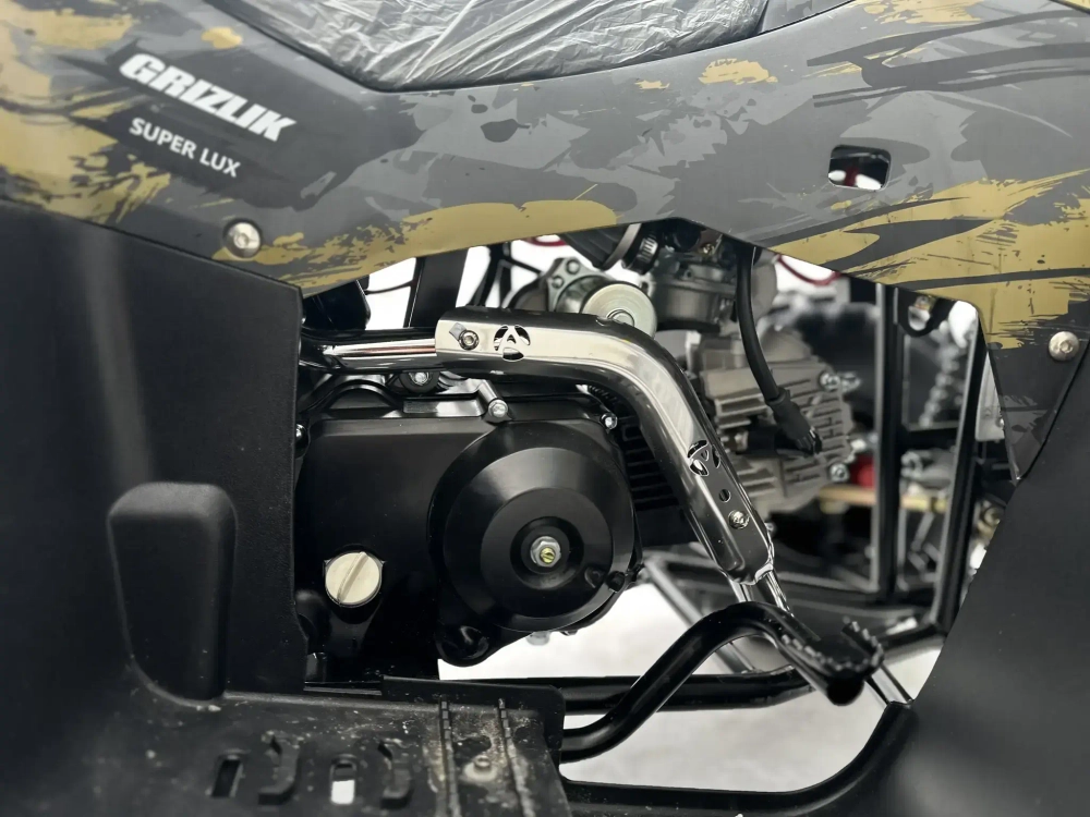 Квадроцикл MOTAX Grizlik Super Lux 125cc (2024). БУ - тест-драйв