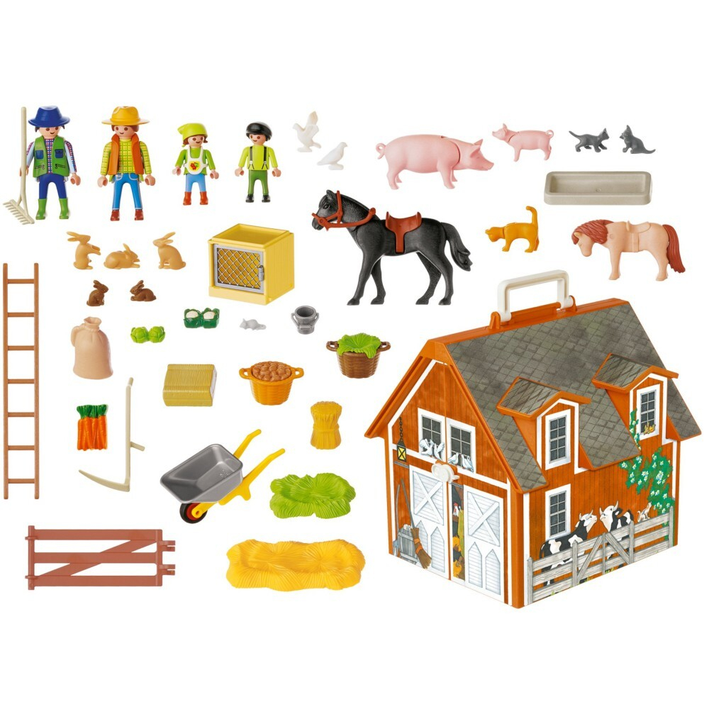 Playmobil - Моя портативная ферма 4142 / артикул   4142  / GTIN 4008789041425