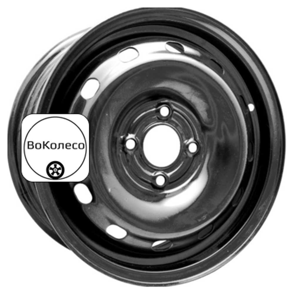 5,5x14/4x100 ET43 D60,1 Renault Logan Черный ТЗСК