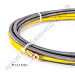 Varteg Канал 1,2-1,6мм сталь желтый, 5м (124.0044/GM0542, пр-во FoxWeld/КНР)